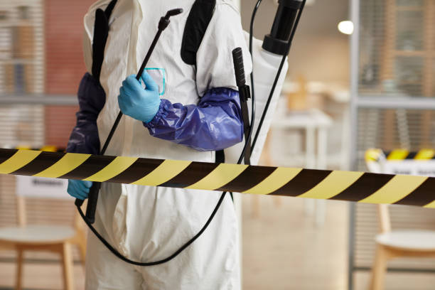 Professional Unattended Death Cleanup technician working in Ellsworth, ME
